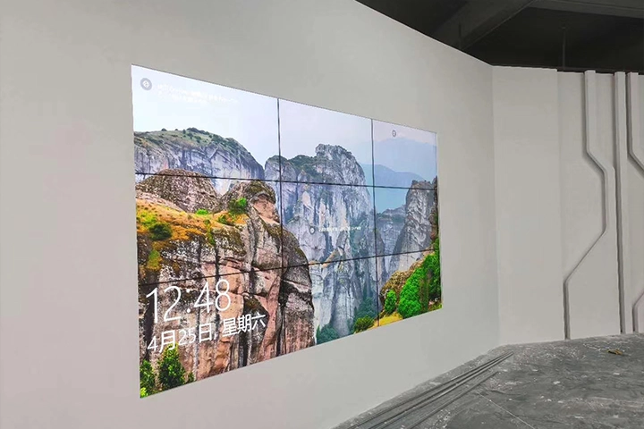 55inch 3.5mm bezel lcd video wall