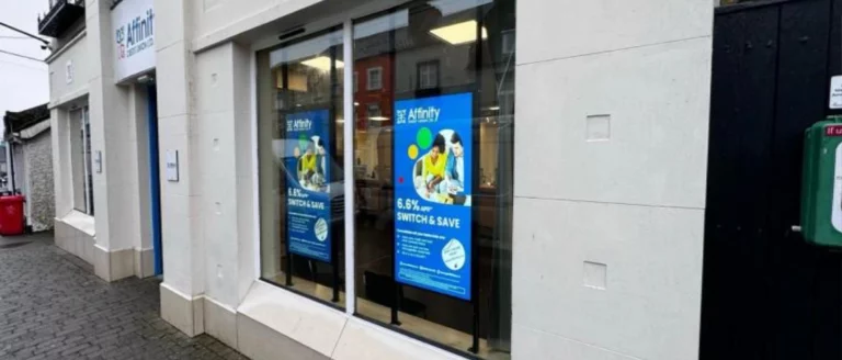 65inch window display