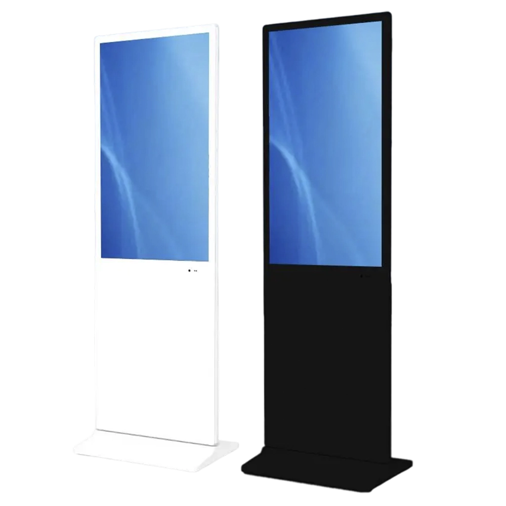 indoor lcd floor stand digital signage