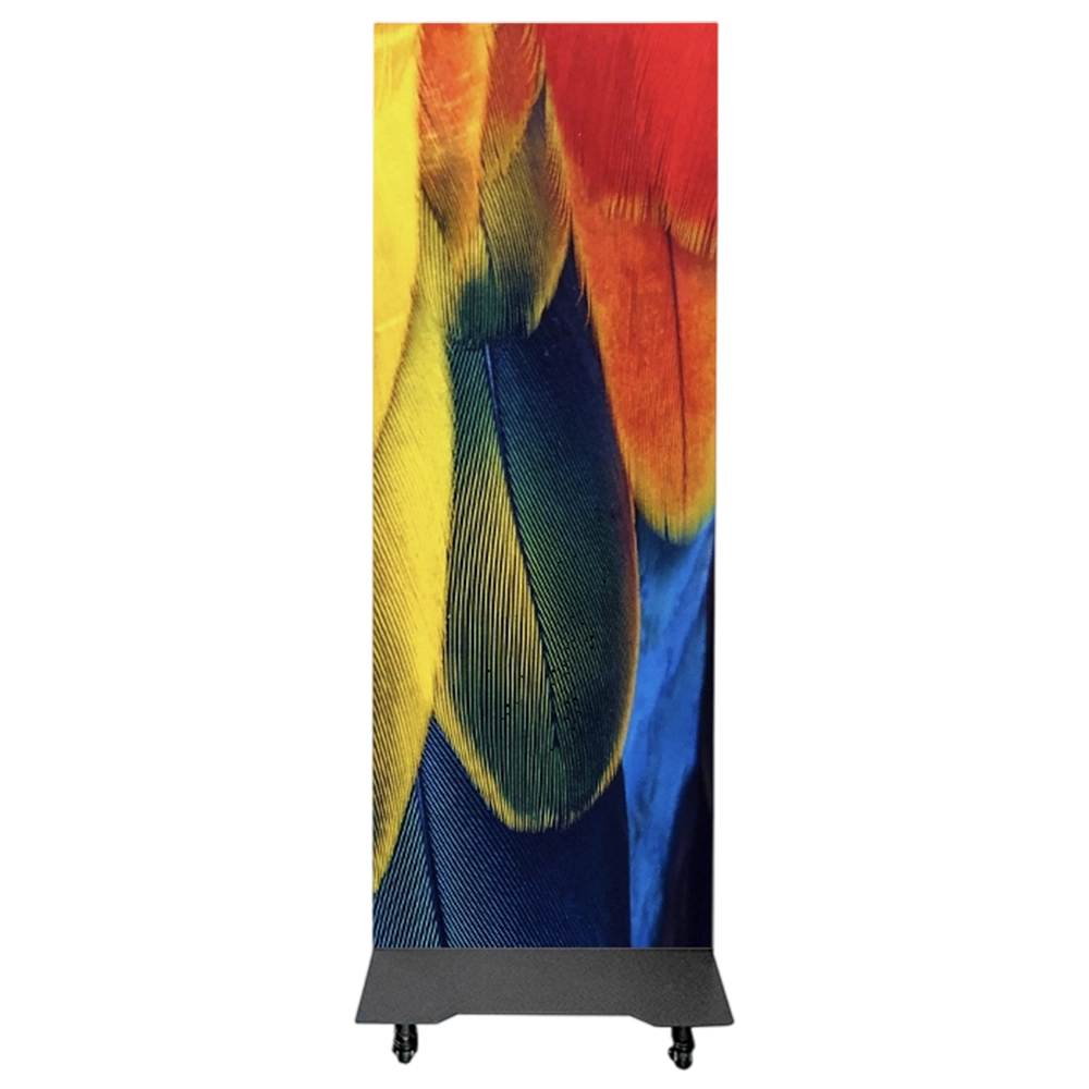 led poster portable movable