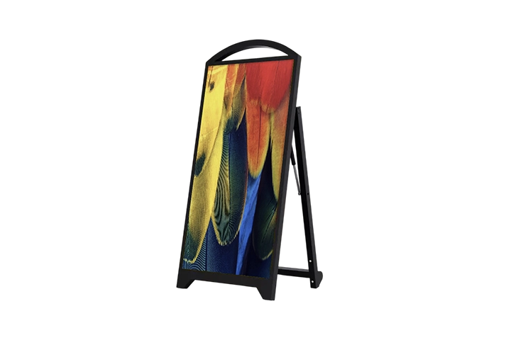 outdoor chargeable led poster
