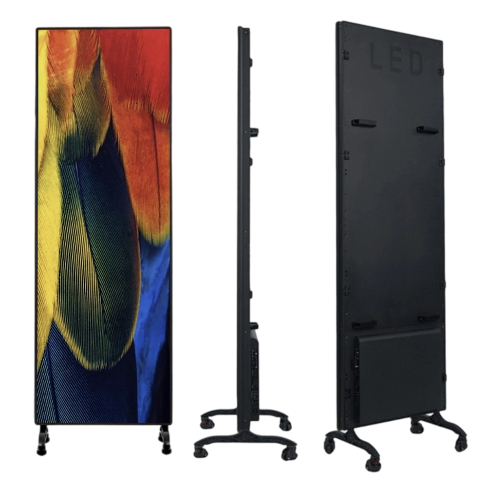 slim and lightweight led poster