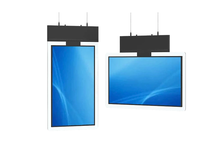 glass-frame hanging display