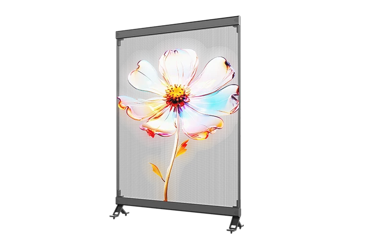 floor stand holographic led screen