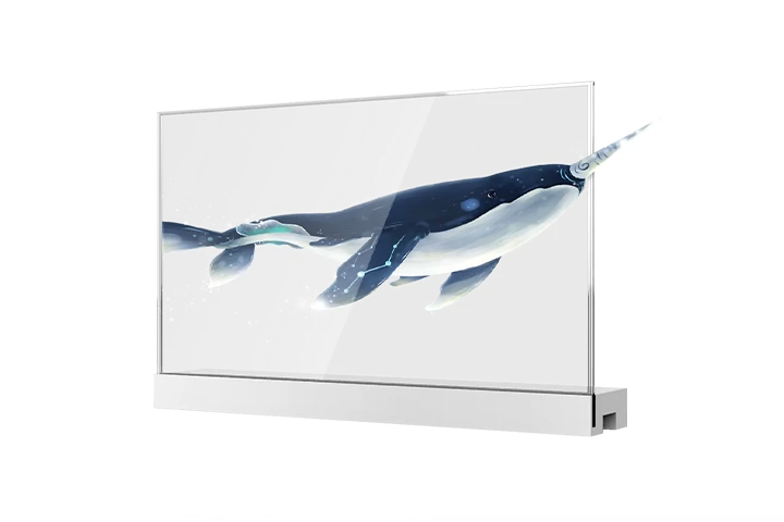 oled transparent screen