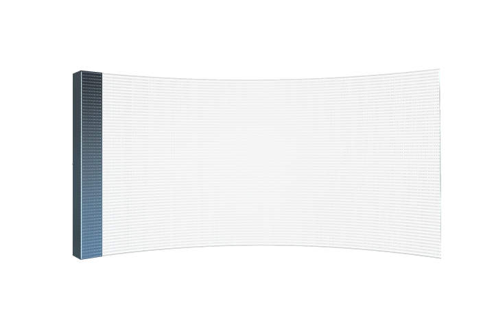 transparent film led screen