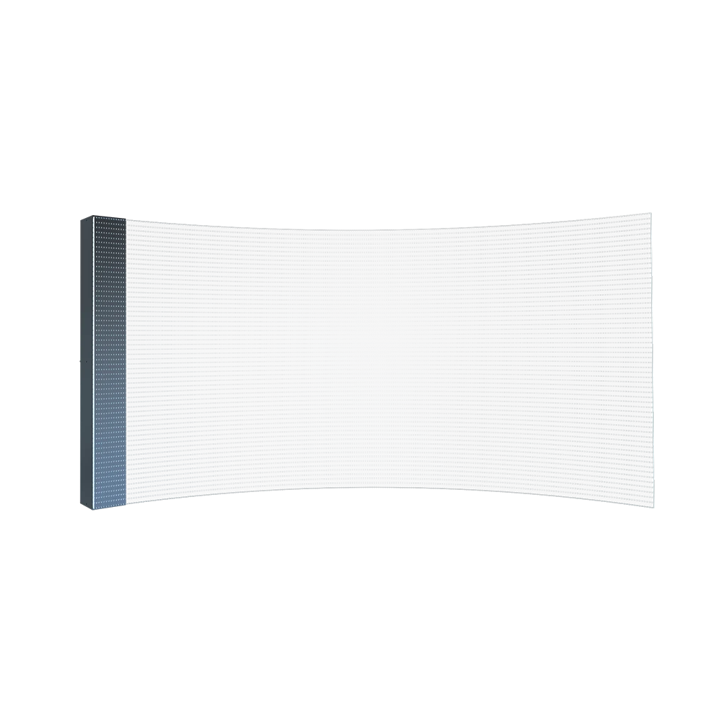 transparent film led screen